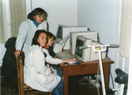 En clase de Informática